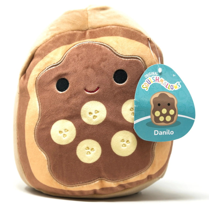 Squishmallow 8" Breakfast Squad - Danilo the Choco-Banana Toast