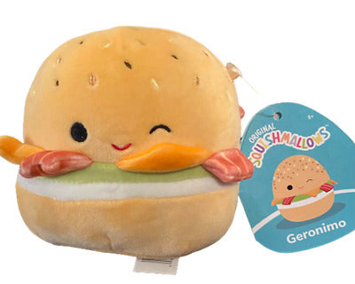 Squishmallow 8" Breakfast Squad - Geronimo the Breakfast Bagel