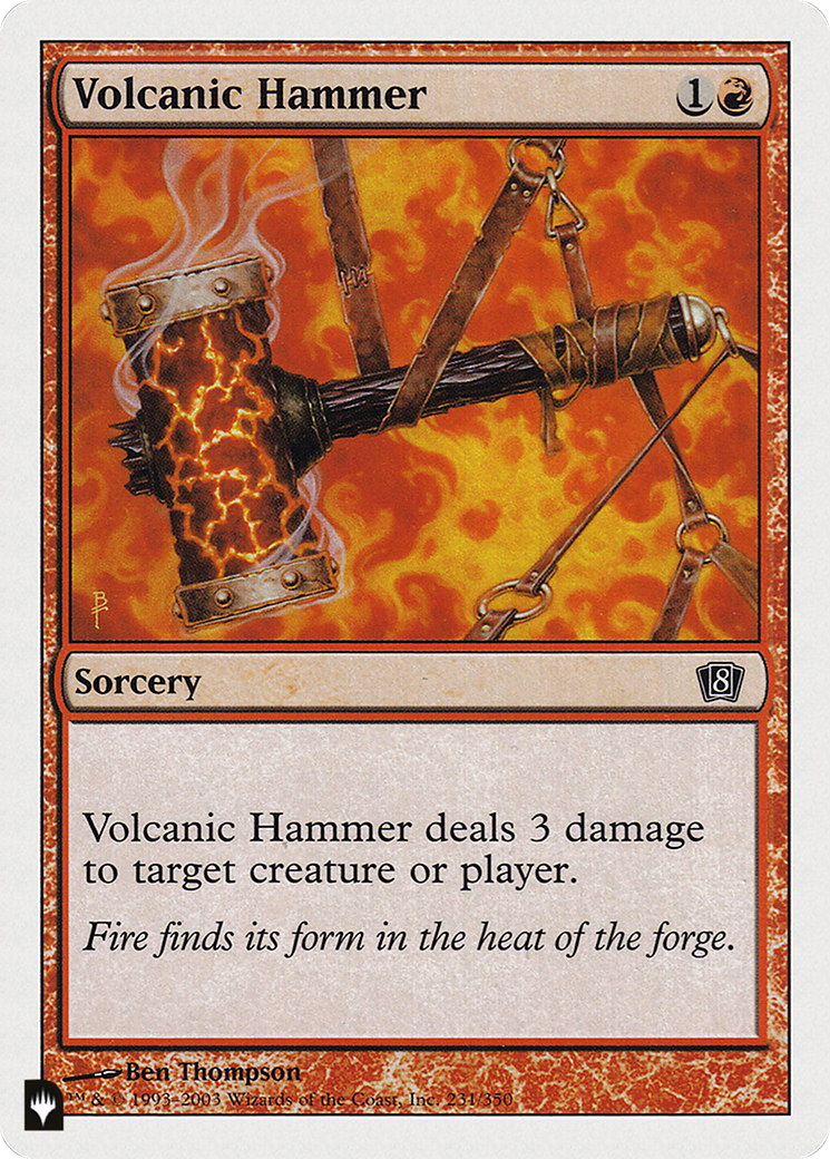 Volcanic Hammer [The List Reprints]