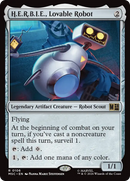 H.E.R.B.I.E., Lovable Robot (Surge Foil) [Marvel Super Heroes Commander]