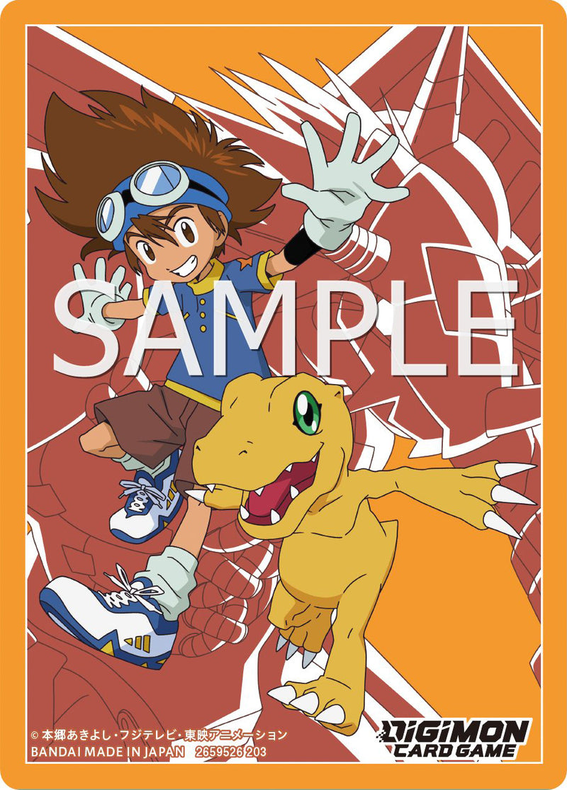 Digimon Card Game: Official Sleeves - Agumon and Tai