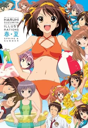 Haruhi Suzumiya Illustrations: Spring & Summer