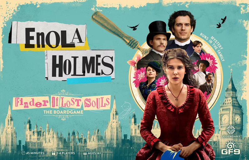 Enola Holmes Finder of Lost Souls the Board Game