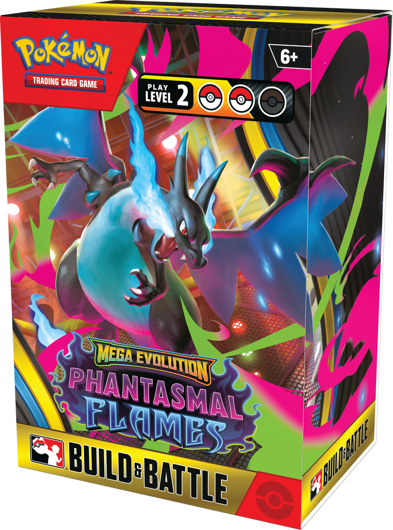 Mega Evolution: Phantasmal Flames Build and Battle Box
