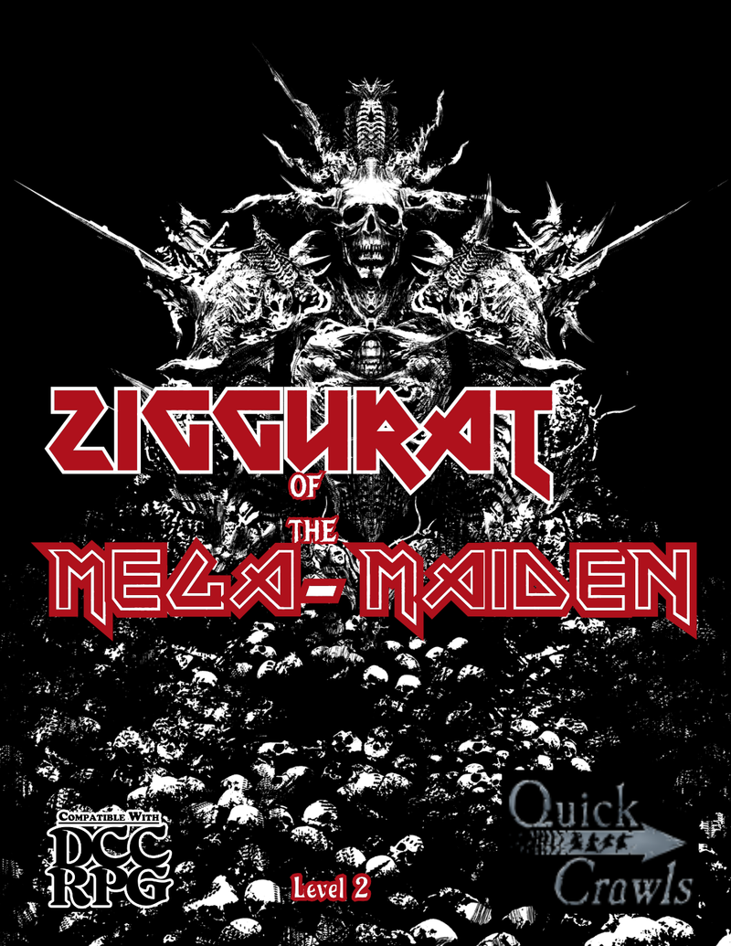 MCC RPG: Mutant Crawl Classic - Ziggurat of the Mega-Maiden