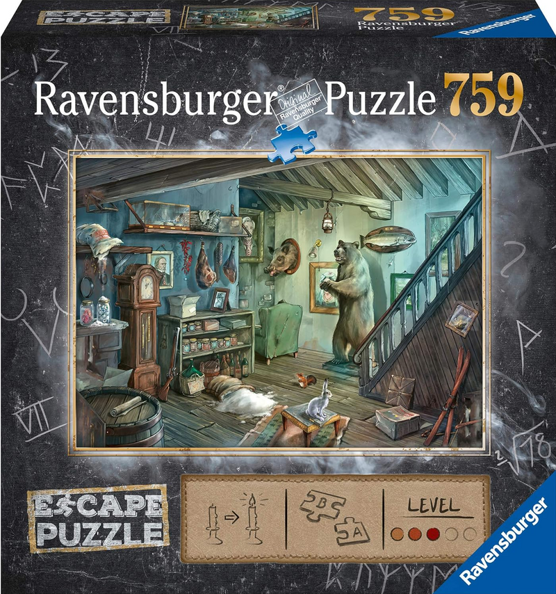 Escape Puzzle 759 Piece: The Forbidden Basement