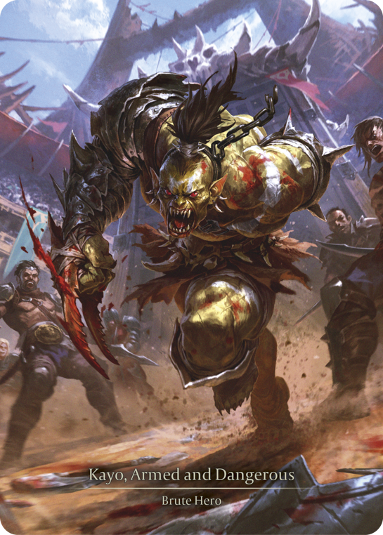 Kayo, Armed and Dangerous (Marvel) [HVY001] (Heavy Hitters)  Cold Foil