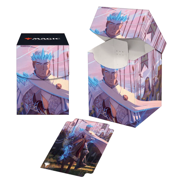 Wilds of Eldraine Will, Scion of Peace (Borderless) 100+ Deck Box