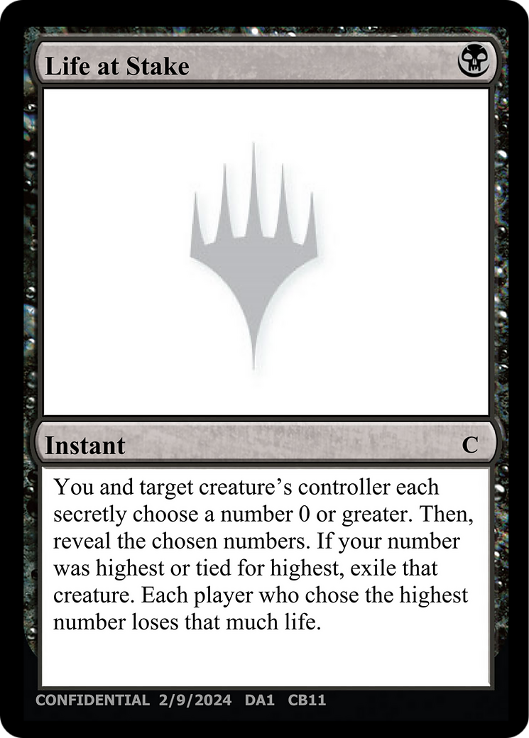 Life at Stake [Unknown Event]