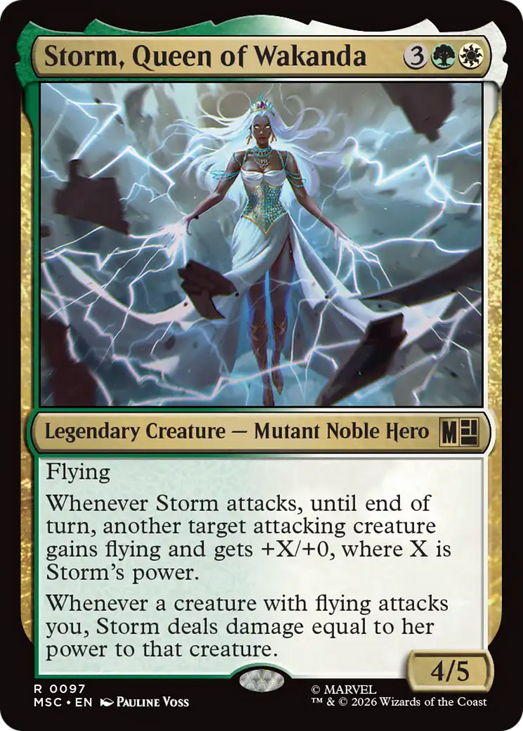 Storm, Queen of Wakanda [Marvel Super Heroes Commander]