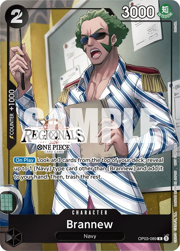 Brannew (Offline Regional 2024) [Participant] [One Piece Promotion Cards]