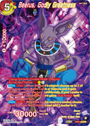 Beerus, Godly Greatness (SPR) (BT24-128) [Beyond Generations]