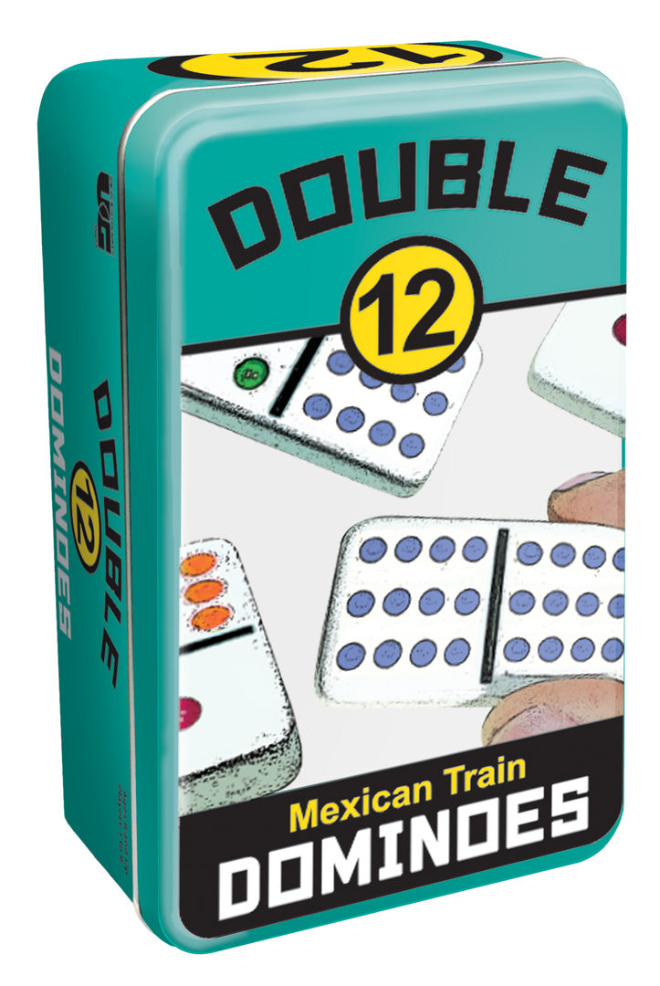 Double 12 Mexican Train Dominoes