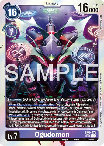 Ogudomon [EX6-073] [Infernal Ascension]
