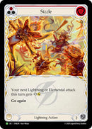 Sizzle (Red) [FAB274] (Promo)  Rainbow Foil