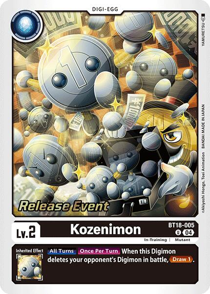 Kozenimon [BT18-005] [Release Special Booster Ver.2.0 Promos]