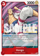 Hongo (Judge Pack Vol. 5) [One Piece Promotion Cards]