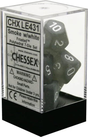 Frosted Smoke/white 7 Die Set - CHX LE431