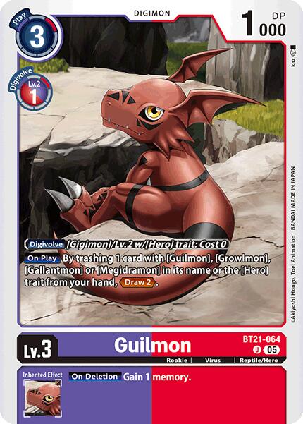Guilmon [BT21-064] [World Convergence]