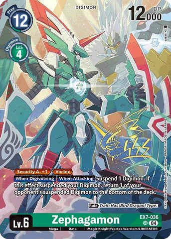 Zephagamon [EX7-036] (Signed) [World Convergence]