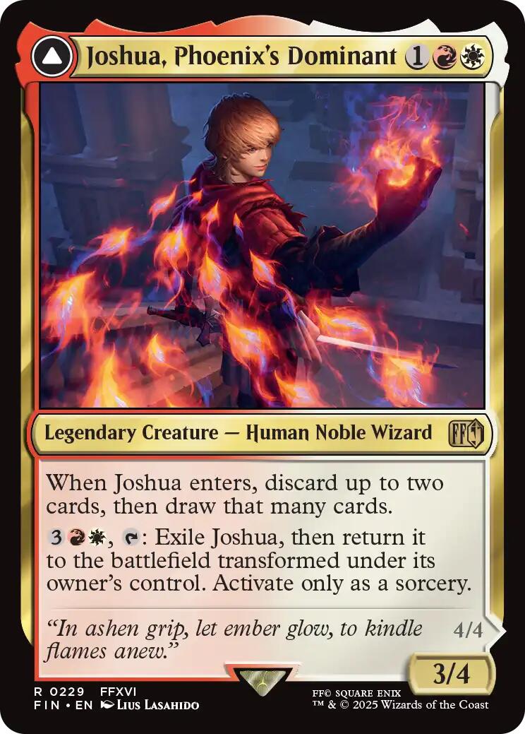 Joshua, Phoenix's Dominant [FINAL FANTASY]