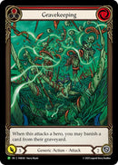 Gravekeeping (Red) [FAB342] (Promo)  Rainbow Foil