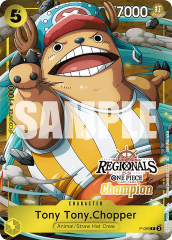 Tony Tony.Chopper (Offline Regional Champion Card Set 2025 Vol.2) [One Piece Promotion Cards]