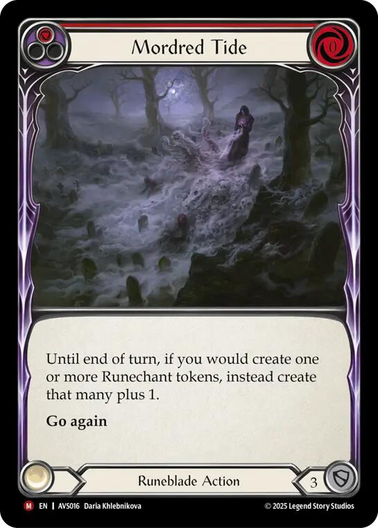 Mordred Tide (Red) [AVS016] (Armory Deck: Legends Viserai)
