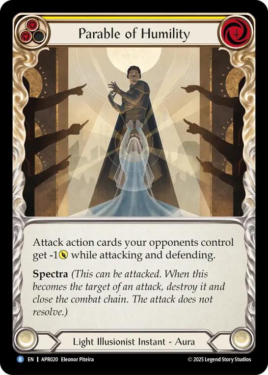 Parable of Humility [APR020] (Armory Deck: Legends Prism)