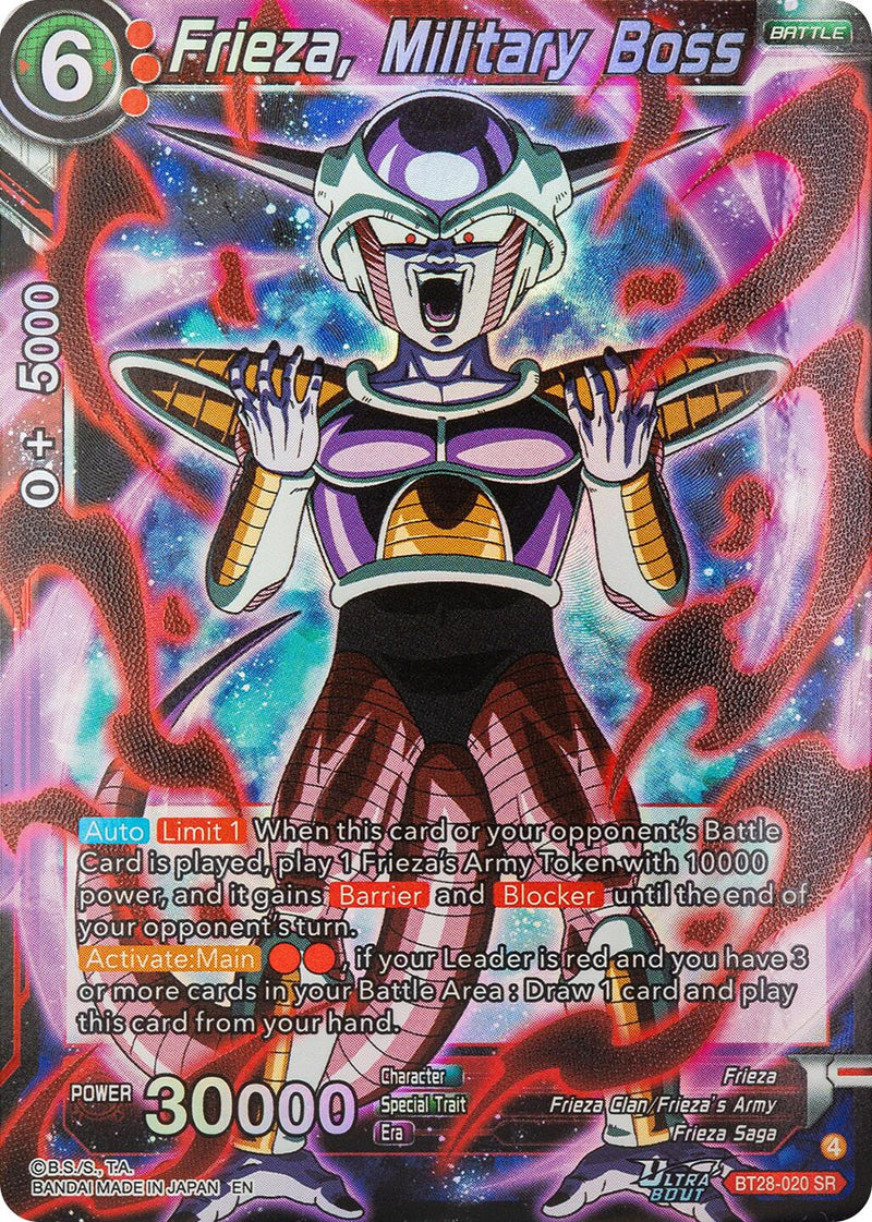 Frieza, Military Boss (BT28-020) [Prismatic Clash]