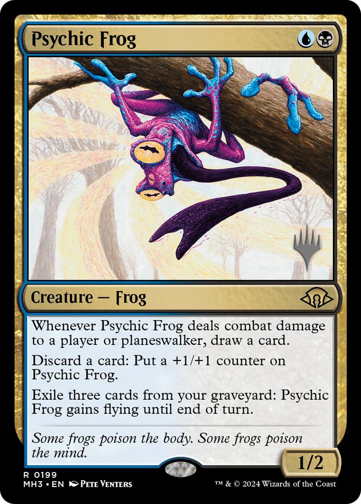 Psychic Frog (Promo Pack) [Edge of Eternities Promo Pack]