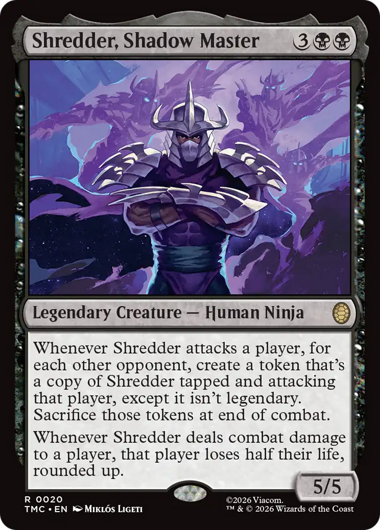 Shredder, Shadow Master [Teenage Mutant Ninja Turtles Commander]