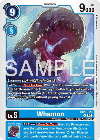 Whamon [BT23-023] [Hackers' Slumber]