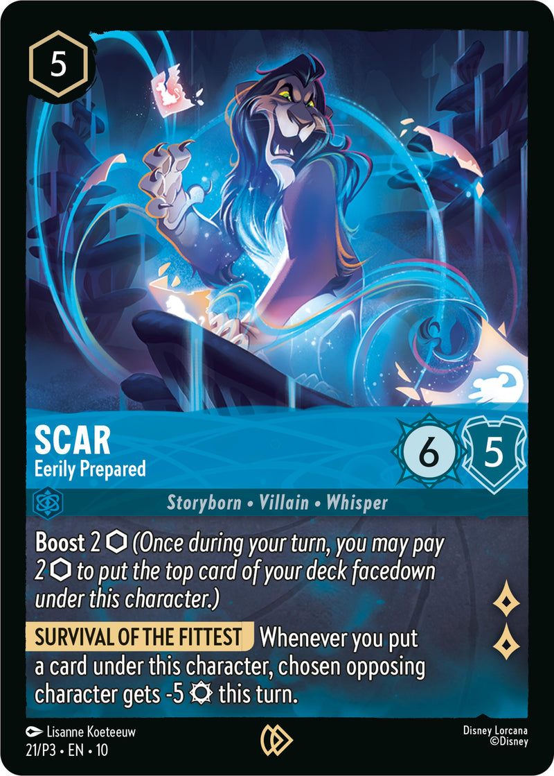 Scar - Eerily Prepared (21) [Promo Cards]