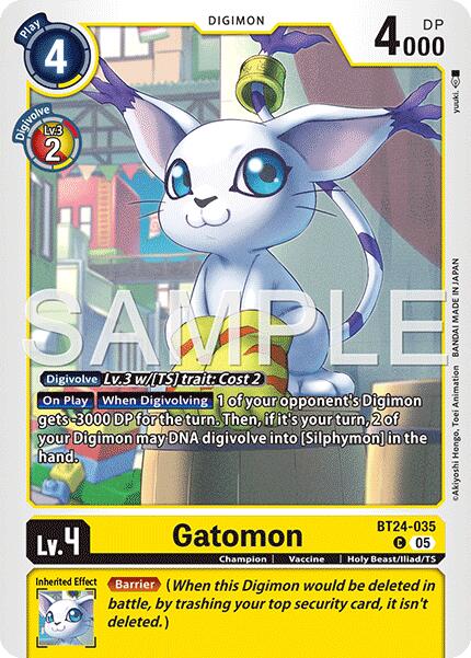 Gatomon [BT24-035] [Time Stranger]