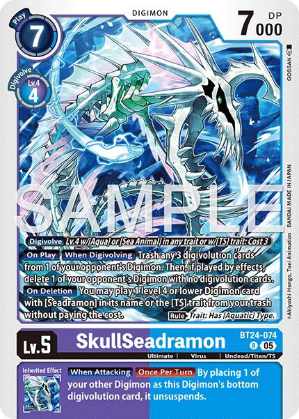 SkullSeadramon [BT24-074] [Time Stranger]