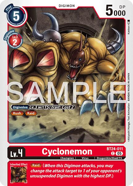 Cyclonemon [BT24-011] [Time Stranger]