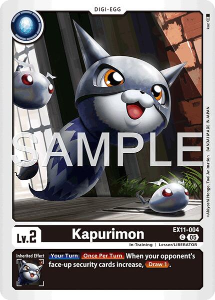 Kapurimon [EX11-004] [Dawn of Liberator]