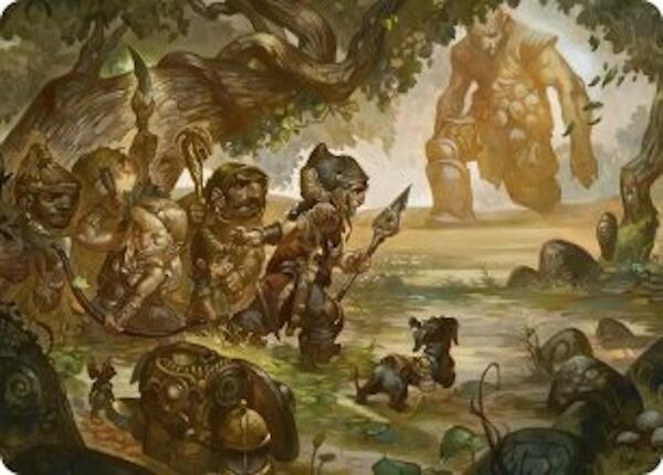 Protective Response Art Card [Lorwyn Eclipsed Art Series]