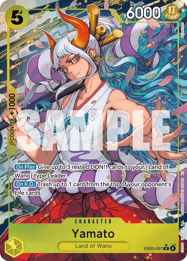Yamato (Alternate Art) [Extra Booster: One Piece Heroines Edition]