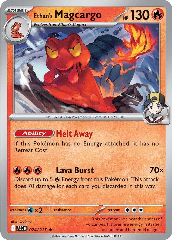 Ethan's Magcargo (024/217) [Mega Evolution: Ascended Heroes]