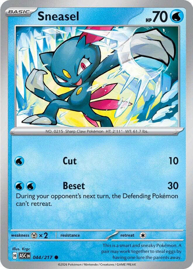 Sneasel (044/217) [Mega Evolution: Ascended Heroes]
