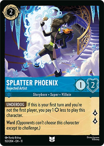 Splatter Phoenix - Rejected Artist (153/204) [Winterspell]