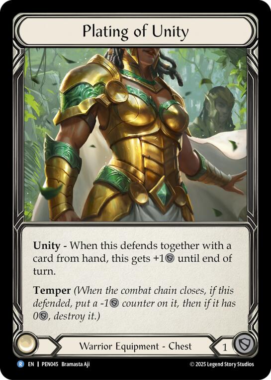 Plating Of Unity [PEN045] (Compendium of Rathe)  Cold Foil