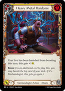Heavy Metal Hardcore (Yellow) (Rainbow Foil) [PEN073] (Compendium of Rathe)  Rainbow Foil