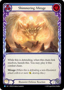 Shimmering Mirage (Blue) (Rainbow Foil) [PEN129] (Compendium of Rathe)  Rainbow Foil