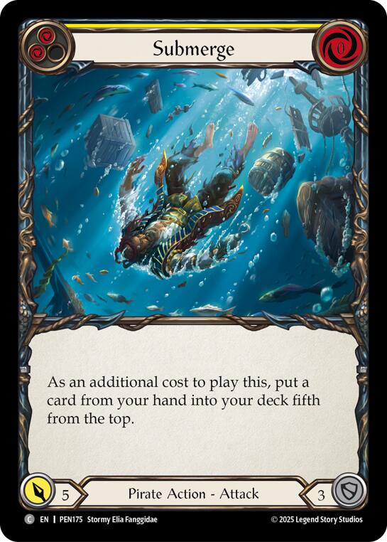 Submerge (Yellow) (Regular) [PEN175] (Compendium of Rathe)