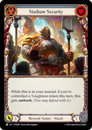 Stadium Security (Blue) (Rainbow Foil) [PEN296] (Compendium of Rathe)  Rainbow Foil