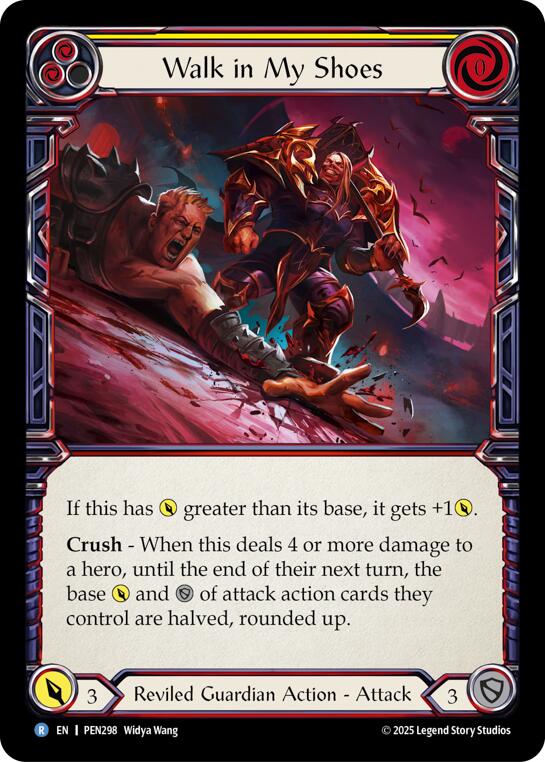 Walk In My Shoes (Yellow) (Regular) [PEN298] (Compendium of Rathe)