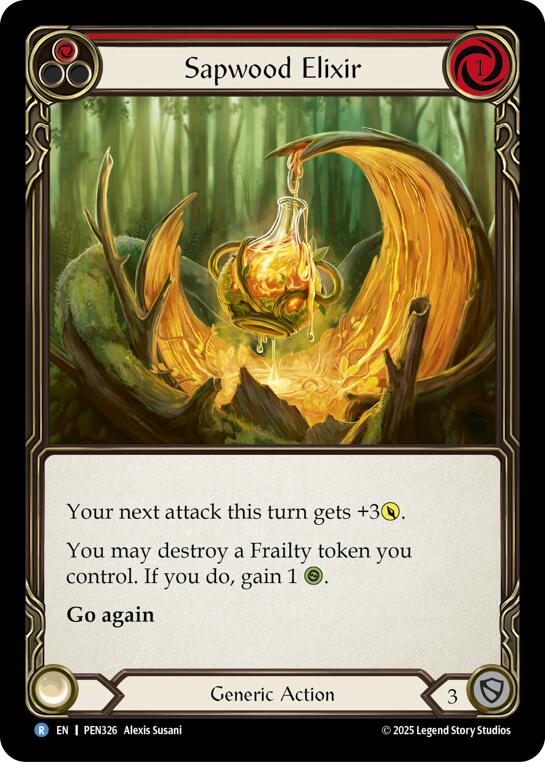 Sapwood Elixir (Red) (Regular) [PEN326] (Compendium of Rathe)